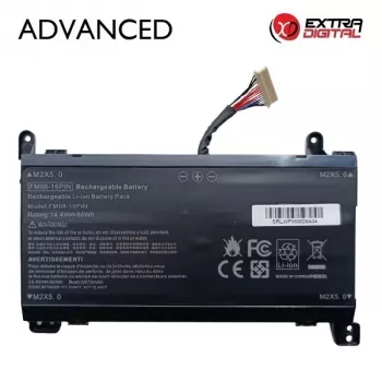 Extra Digital Advanced nešiojamojo kompiuterio baterija, skirta HP FM08, 86Wh, 5973mAh, 16 kontaktų