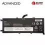 Extra Digital Advanced NB482887 nešiojamojo kompiuterio baterija, skirta Lenovo L18M4P90, 2900 mAh, Li-ion, 15.36 V, 44.5 Wh, 4 elementų, juoda | Kur.lt