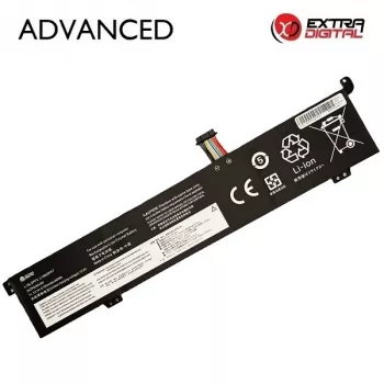 Extra Digital Advanced nešiojamojo kompiuterio baterija, skirta Lenovo, suderinama su L19L3PF3/L19M3PF7, 4100 mAh, 11,52 V, 3 elementų