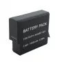 Extra Digital AHDBT-501 ličio jonų fotoaparato baterija 1260mAh, skirta GoPro HERO5/6/7 Black ir HERO (2018)