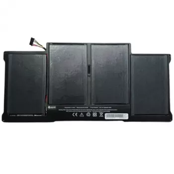 Extra Digital NB420735 nešiojamojo kompiuterio baterija, skirta Apple MacBook Air A1405 / A1496 / A1377 – 7200 mAh, 7,6 V, 6 elementų, aukščiausios kokybės Li-Po (juoda)