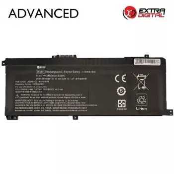 Extra Digital NB461905 nešiojamojo kompiuterio baterija, skirta HP SA04XL, 3400 mAh, ličio jonų