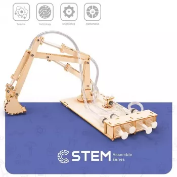 EXTRA DIGITAL Medinis Konstruktorius Ekskavatorius, Mokomasis Modelis