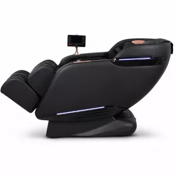 EXTRALINK 3D Zero Gravity masažinis krėslas, juodos-sidabrinės spalvos