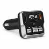 EXTRALINK Bluetooth FM siųstuvas su 2 USB įkrovimo prievadais ir MicroSD kortelės lizdu