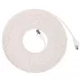 EXTRALINK Cat.8 U/FTP plokščias Ethernet laidų blokas 10m 40Gbps baltas