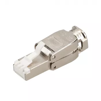Extralink CAT6A RJ45 jungtis be įrankių – UTP 8P8C auksuota 10Gbps Ethernet kištukas