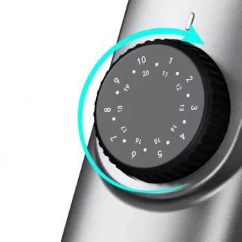 EXTRALINK plaukų ir barzdos kirpimo mašinėlė su konteineriu, 1-20 mm, USB-C, IPX6, 800 mAh