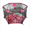 Extralink Kids žaidimų aptvaras ir kamuoliukų baseinėlis – sulankstomas sausas baseinas vaikams, 120x68 cm, pilkas