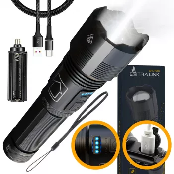 Extralink LED žibintuvėlis EFL-1126 Thor, 1000 lm