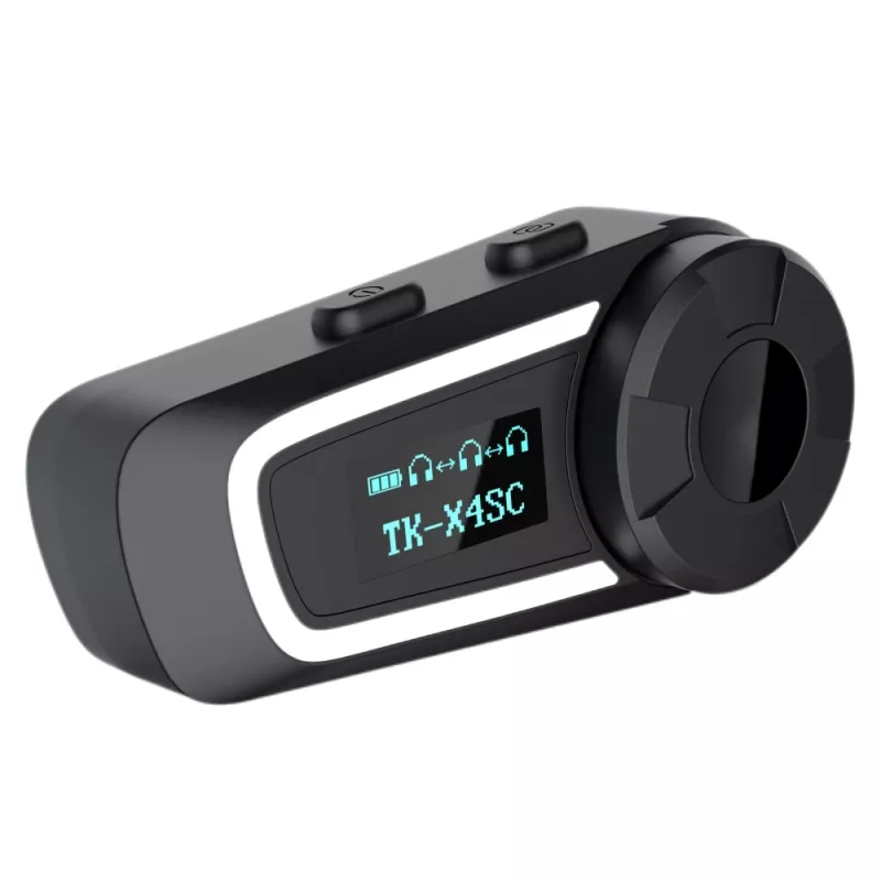 Extralink motociklo interkomas 6 motociklininkams, Bluetooth 5.1, lenkų kalba, triukšmo slopinimas