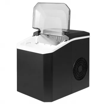 Extralink SmartLife Cube Ice Lite ledo gaminimo aparatas – 12 kg/24h, 1,8 l talpa, kulkos formos ledas, juodas