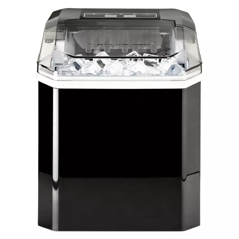 Extralink SmartLife Cube Ice Lite ledo gaminimo aparatas – 12 kg/24h, 1,8 l talpa, šratinis ledas, juodas