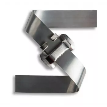 Extralink Stainless Steel Strap 0,7mm, for Mounting on Power Poles, 20mm x 0,7mm, 50m
