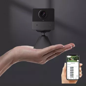 EZVIZ CB2 2K+ 3MP 4G LTE baterinė apsaugos kamera su spalvotu naktiniu matymu, IP65, PIR detekcija, dvipusis pokalbis, MicroSD iki 512 GB