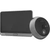 Ezviz CS-CP4 2MP Wi-Fi skaitmeninis durų žiūronas su 4,3 colio ekranu, sidabrinis