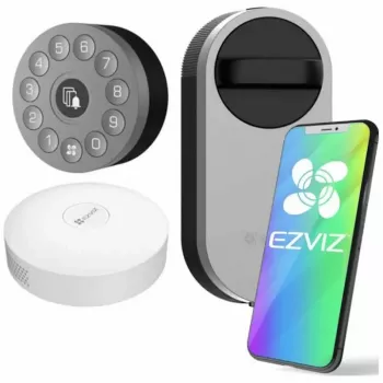 EZVIZ DL01S-DIY išmaniosios spynos rinkinys su klaviatūra ir A3 šliuzu