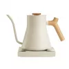 Fellow Stagg EKG PRO 900 ml elektrinis virdulys pour-over kavai, sezamų smėlio spalvos su medine rankena