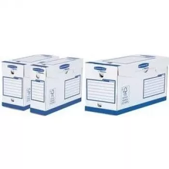 Fellowes Bankers Box Basic Heavy Duty A4+ archyvavimo dėžė, mėlyna, 100% perdirbtas kartonas, FSC sertifikuota 4472902