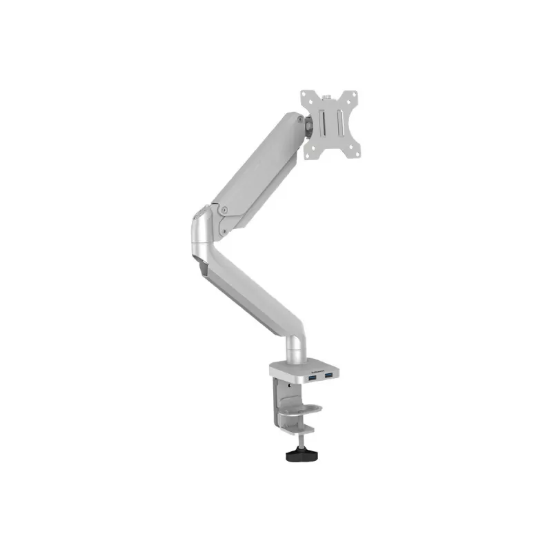 Fellowes Platinum Series Monitor Mount - reguliuojama ranka - aliuminis - sidabrinis - ekranas iki 68,6 cm (27 colių)
