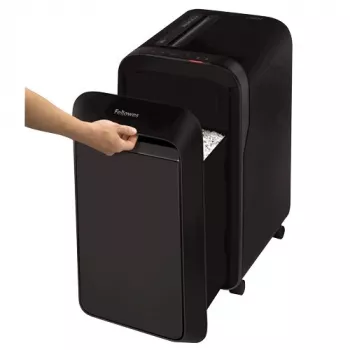 Fellowes Powershred LX221 mikro-pjaustymo dokumentų smulkintuvas, 17 lapų, P-5 saugumas, 30L talpa, juodas 5050401