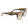 FERRAGAMO SF1061S-246 Moteriški akiniai nuo saulės Havana acetatas rudi gradientiniai lęšiai 56/18/145 mm