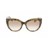 FERRAGAMO SF1061S-246 Moteriški akiniai nuo saulės Havana acetatas rudi gradientiniai lęšiai 56/18/145 mm