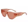 Ferragamo SF1077S-838 Unisex Akiniai Pilot Shiny Rose Gold Brown Gradient 56/13/140 mm