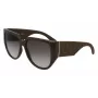 Ferragamo SF1088SE-324 Moteriški Drugelio Formos Akiniai Havana Rudi Gradientiniai 57mm