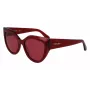FERRAGAMO SF2004S-618 Moteriški drugelio formos akiniai nuo saulės, Havana acetatas, rudi gradientiniai lęšiai, 53/18/140 mm
