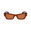 FERRAGAMO SF2006S-232 Moteriški Akiniai Nuo Saulės Havana Rudi Gradient 53mm