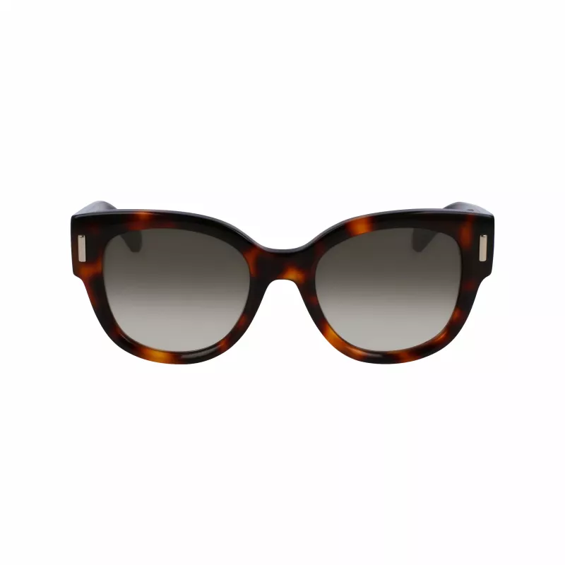 FERRAGAMO SF2007S-240 Moteriški katinėlio formos akiniai nuo saulės Havana Brown Gradient 51mm