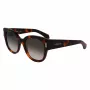 FERRAGAMO SF2007S-240 Moteriški katinėlio formos akiniai nuo saulės Havana Brown Gradient 51mm