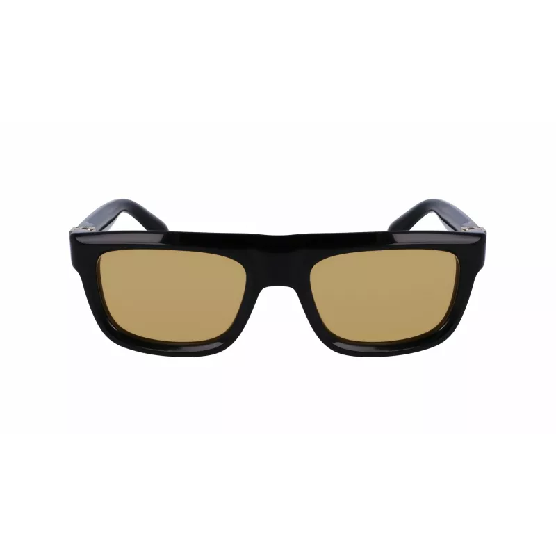 FERRAGAMO SF2009S-011 Vyrų Akiniai nuo Saulės – Juodas Rėmas, Pilki Lęšiai, 56/21/145 mm