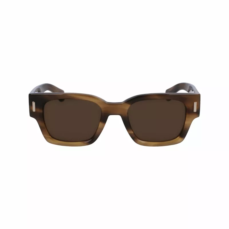 Ferragamo SF2010S-319 Vyriški Akiniai Nuo Saulės Žalia Havana Kvadratiniai Acetatas 52mm