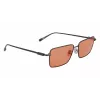 Ferragamo SF309S5715017 Vyriški Akiniai nuo Saulės – Juodas Acetato Rėmelis, Pilki Polikarbonato Lęšiai, 57 mm