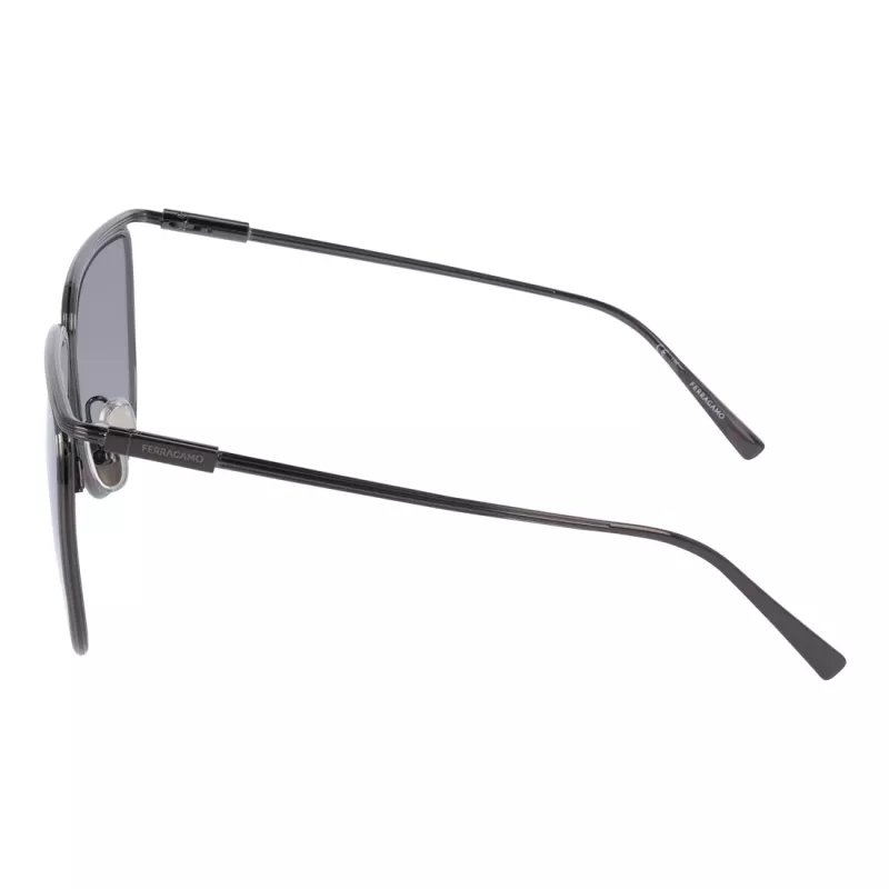 FERRAGAMO SF324S5816027 Moteriški akiniai nuo saulės Havana acetato kvadratinis rėmas rudi gradientiniai lęšiai 58mm