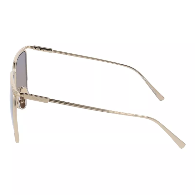 FERRAGAMO SF324S5816745 Moteriški Drugelio Formos Akiniai Nuo Saulės Havana Ruda Gradientas 58mm