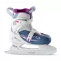 Fila J-ONE G ICE HR vaikiškos dailiojo čiuožimo pačiūžos – EU 31-35, baltos/šviesiai mėlynos