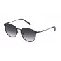 FILA SFI217-52531Y Unisex akiniai nuo saulės – juodas rėmelis, pilki lęšiai, 52 mm