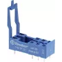 Finder 97.12 relės lizdas 46 serijos relėms, 8 kontaktų, varžtiniai gnybtai, DIN bėgelio/panelės montavimas, 10 A, 250 V AC, pilkas