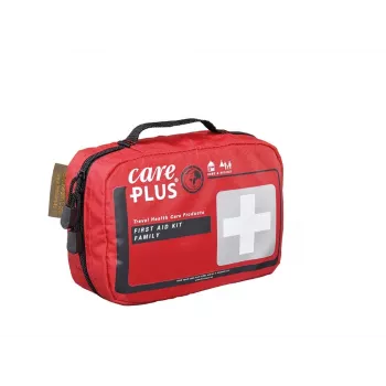 First Aid Kit Family Care Plus Travel – 50 dalių vandeniui atsparus ripstop nailono rinkinys namams, lauko sąlygoms ir stovyklavimui