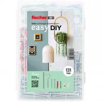 fischer 571944 DUOPOWER & DUOTEC tvirtinimo elementų rinkinys, 115 dalių