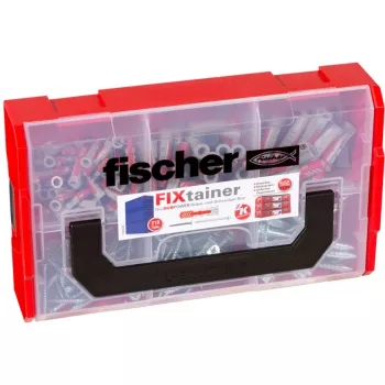 Fischer DUO-Line varžtų ir kaiščių rinkinys dėžutėje, 105 dalys, DUOPOWER ir DUOTEC 535969