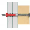 fischer DUOPOWER 6x30 universali sieninė kaištis BigBox, šviesiai pilka/raudona, 950 vnt., perpildoma dėžutė 570548