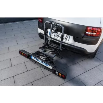 Fischer ProlineEvo 2 laikiklis dviračiams ant farkopo, 2 dviračiai, 60 kg, sulankstomas, LED apšvietimas