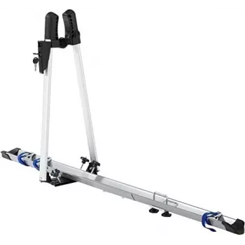 Fischer Xtreme stogo dviračių laikiklis 1 dviračiui – 15 kg apkrova, aliuminio strėlė, užrakinamas, TÜV/GS (18093)