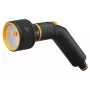 FISKARS Multi-Spray Gun 3-Pattern Watering Nozzle with SoftGrip™, Black/Orange laistymo antgalis