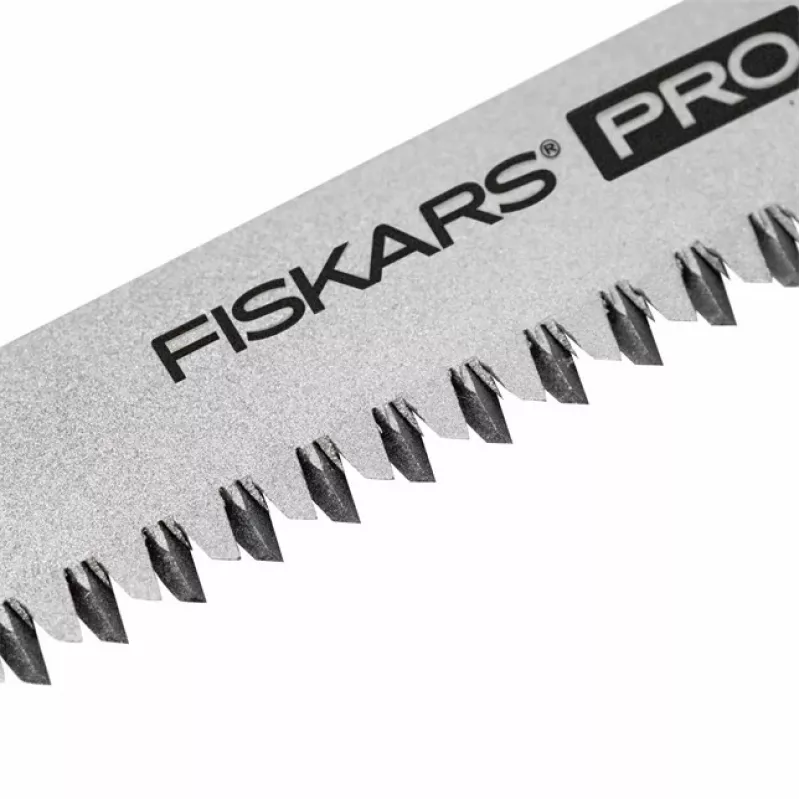 Fiskars Pro Compact Folding Saw, 160 mm ašmenys, du ašmenys, SoftGrip rankena, saugos užraktas