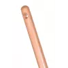 Fiskars Solid lapų grėblys, 52 cm polipropileno galvutė, 175 cm aliuminio kotas, 25 lanksčios šakelės, juoda/oranžinė